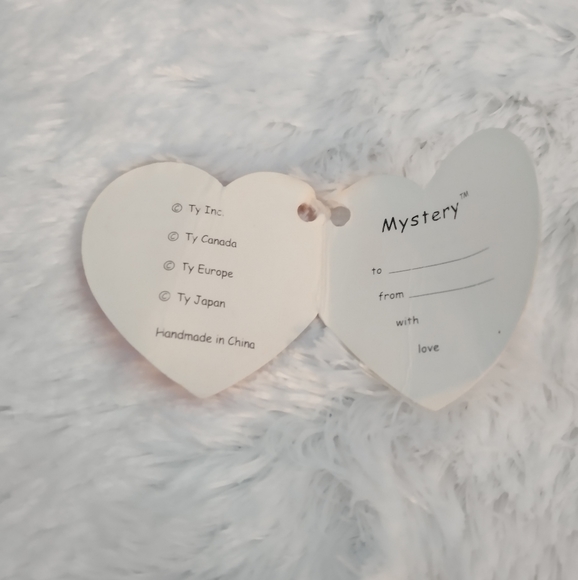 Vintage Ty Plush Cat "Mystery" with Collar and Original Tag - Picture 9 of 13